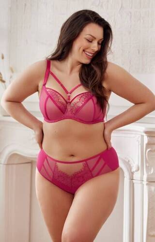 K 496 Paradiesischer Soft-BH Gorsenia - Amaranth