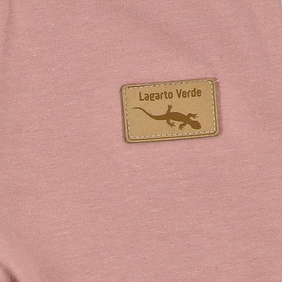 KAR-0041/BRO Mädchen-Leggings Lagarto Verde – schmutziges Rosa