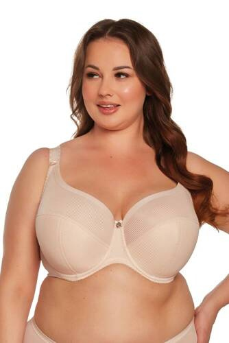 BSM 1058 Sonia Halbgefüllter Maxi-BH von Gaia - beige