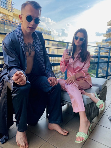 934 Classic Forex Damen Schlafanzug - rosa/rosa