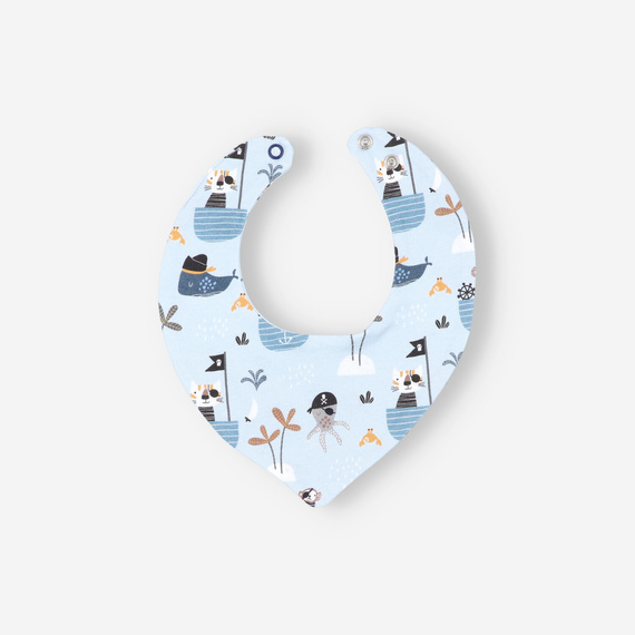 ABK-0041/LOD Piraci Babyset aus Bio-Baumwolle Nini, Marineblau