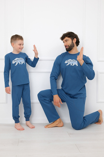 Jungen Pyjama Shiba Italian Fashion 100% Baumwolle Shorts