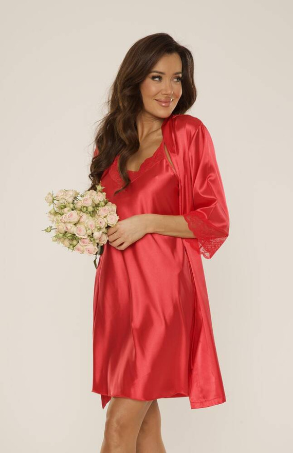 679 Synthia Damenhemd De Lafense - rot