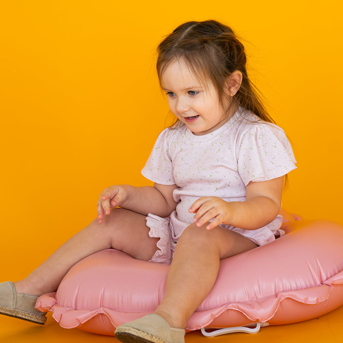 Meadow Eevi Kurzarmbluse – rosa