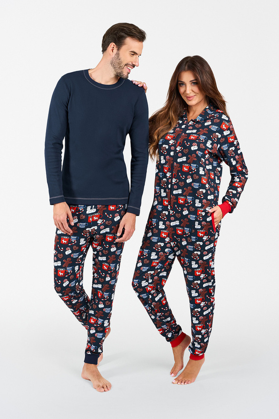 Makala Damen Jumpsuit Italienische Mode - Druck