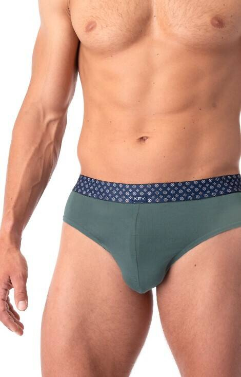 MPP 231 Bamboo Herren Slips 2er-Pack Key - Marineblau-Oliv