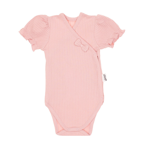 213100 Nelly Body mit kurzen Ärmeln und Reißverschluss Nicol