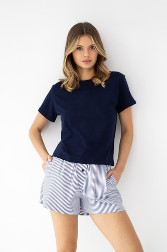 Damen Pyjama Finley Sensis Baumwolle Shorts bequem Sommer Set