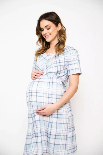 Emilly Schwangerschaft und Stillen Hemd Italienische Mode - Druck