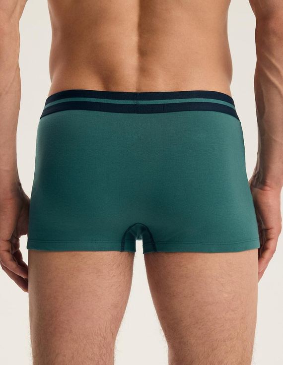 Henderson 46098 Find2 Herren Boxershorts 2er-Pack Baumwolle mit breitem Logo-Bund