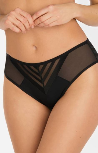 K 812 Yoko Damen Büstenhalter Höschen Gorsenia - schwarz 