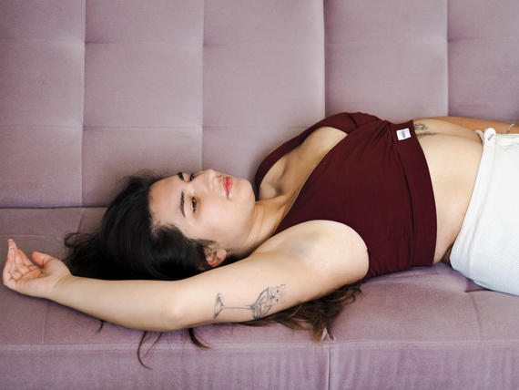 Milk&Love Mombri Klasyk wasserdichter Still-BH claret