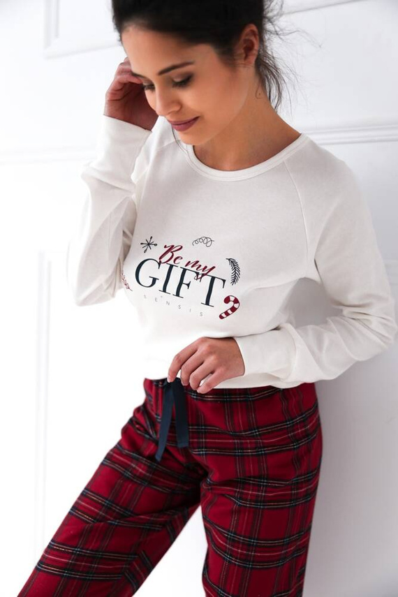 Maribel Interlock Damen Schlafanzug Sensis - creme