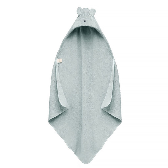 Yosoy Bambushandtuch mit Ohren – Salbei