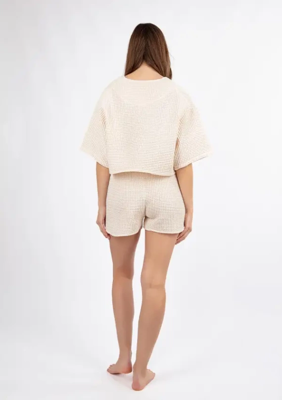 DK-K-W02 Dkaren Damen-Set – Ecru