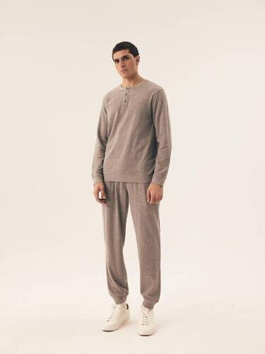 42638 Henderson Herren-Wüstenpyjama – Grau