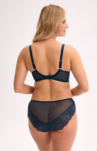 BS 1228 Isla Semi-Soft-BH – halbgepolstert, Spitze, elegantes Gaia-Blau