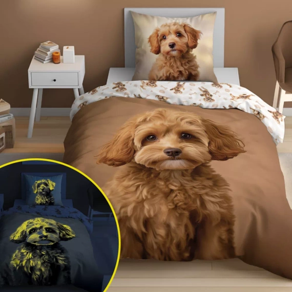 5421 Eine im Dunkeln leuchtende Baumwollbettwäsche von Rudy Piesek Detexpol