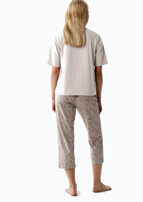 Atlantic NLP-509 Damen Schlafanzug 100% Baumwolle 3/4