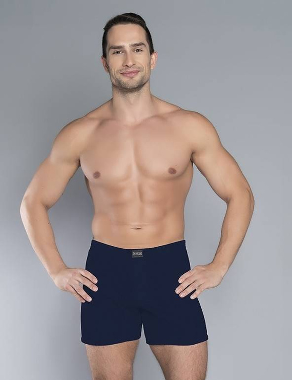 Baster Herren Boxershorts Italian Fashion - navy blau