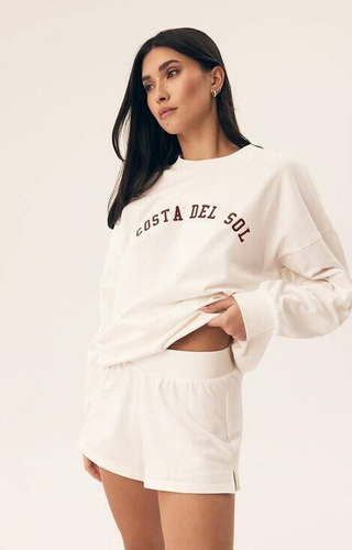 42678 Nimes Henderson Damenpyjama – Creme