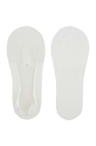 SN049 Noviti Damen-Ballerinas – Weiß