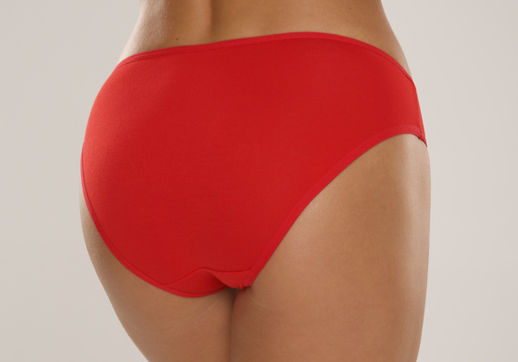 004 Limited Damen-Höschen De Lafense - klassisch, niedrig geschnitten, Viskose - rot