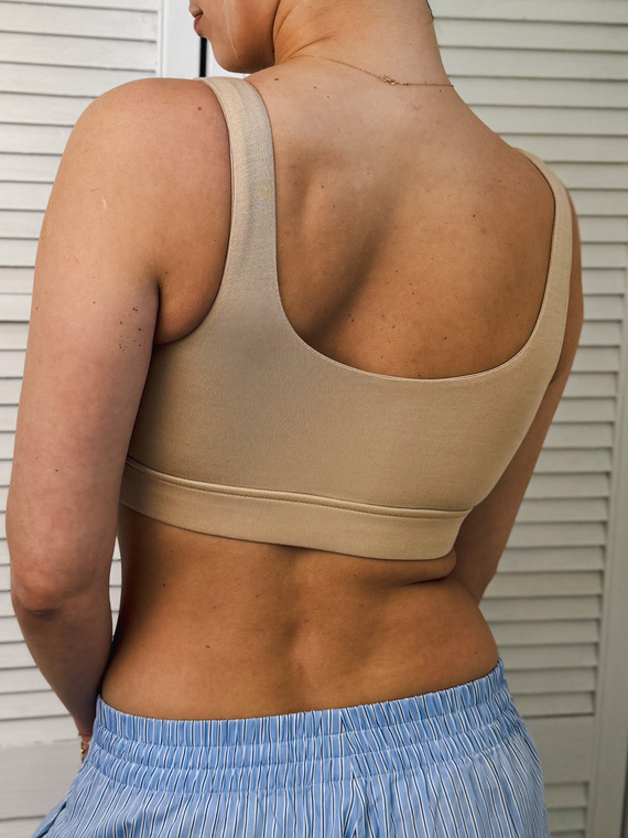 Milk&Love Mombri Klasyk wasserdichter Still-BH beige