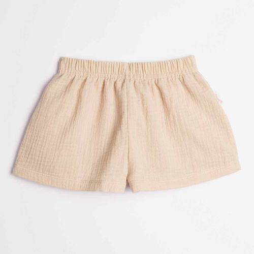 Mädchen Shorts Nicol 224317 Musselin 100% Baumwolle Sommer - Beige