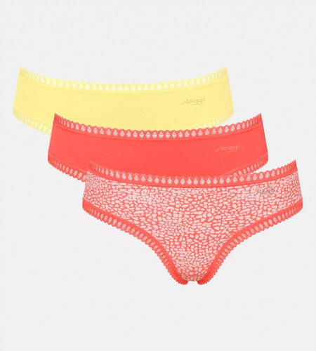 GO Crush C3P Hipster Damen Sloggi 3er-Pack – V015 Orange