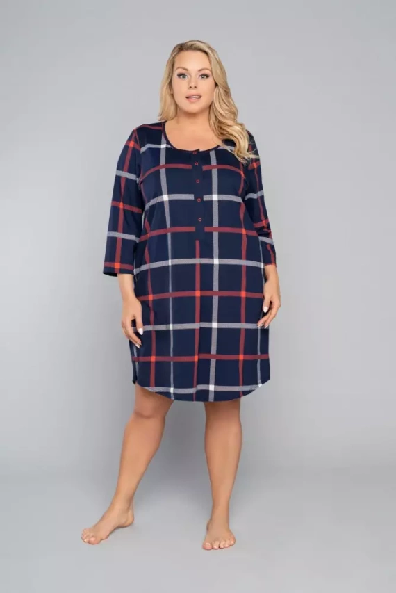 Izera Damen Still und Stillen 3/4 Ärmel Shirt Italian Fashion - Druck