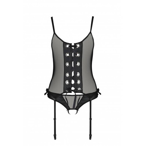 Nessy Corset gorset damski Passion czarny 