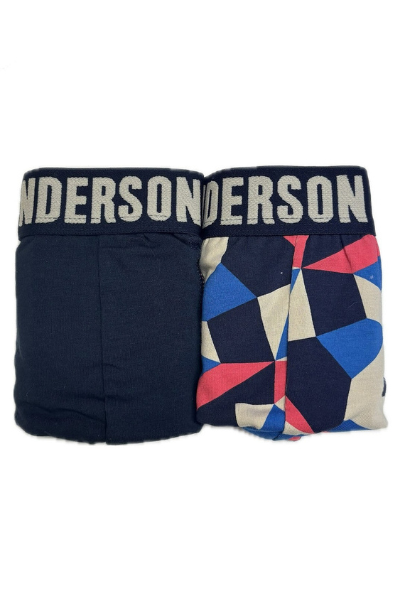 42620 Shield Herren Boxershorts 2er-Pack Henderson Marineblau