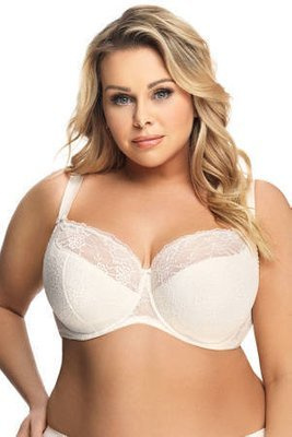 Gorsenia K 357 Blanca Halbgepolsterter BH große Größe - ecru