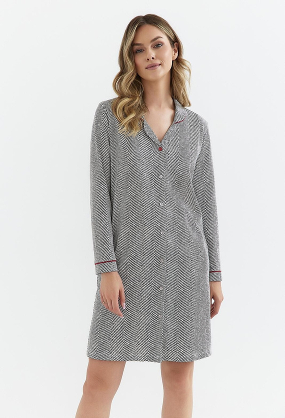 409 Cana Nachthemd – Graphit