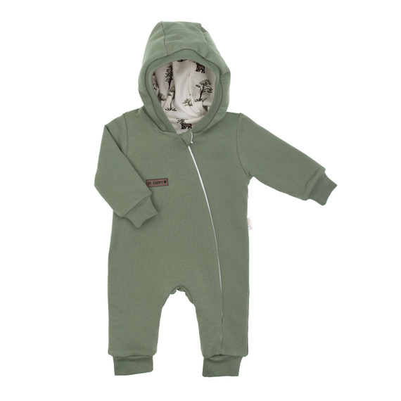 218271 Yogi Bear Jacke mit Futter Nicol – khakifarbener Babyoverall