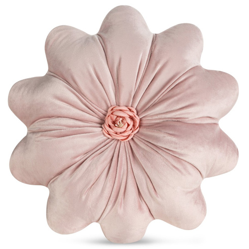 Dekokissen Flores Eurofirany Blume Ø40 cm pink