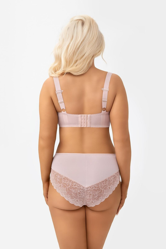 Slip Gorsenia Daria F009 Beige – hoher Bund, Spitze, bequem