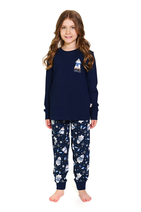 7339 Doctor Nap Cozy Bear Kinderpyjama – 100 % Baumwolle, Unisex