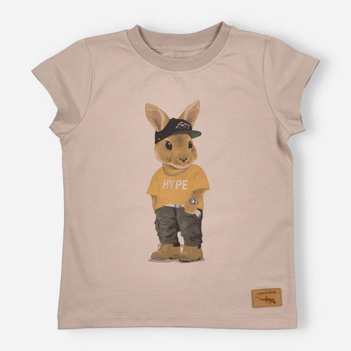 KAR-2004/BEZ T-Shirt für Jungen Lagarto Verde beige