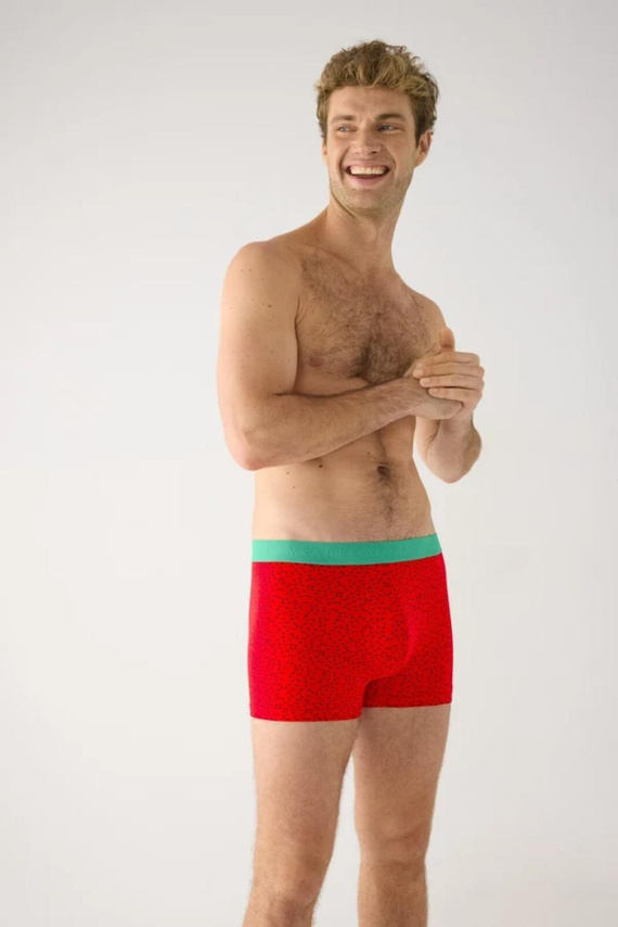 Komplettset 20475 Herren Baumwoll-Boxershorts + Socken Wassermelone Geschenk