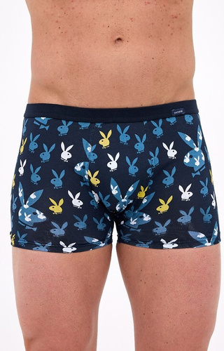 280/251 Rabbit Tattoo Cornette Boxershorts – Baumwolle mit Aufdruck