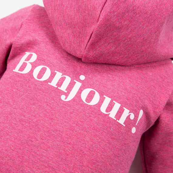 Bonjour Eevi-Trainingsanzug mit Kapuze – Burgunderrot