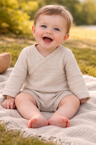 Spitzen-BH Soft Lace Lunéa beige– ohne Bügel, natürlicher Halt und Komfort