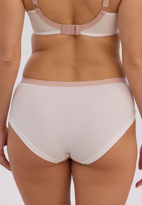 Damen Slip Gaia 1352P Carolina ecru mokka hoher Bund bequem