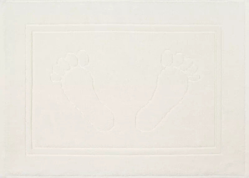 Sammy Eurocurtains cremefarbener Badezimmerteppich