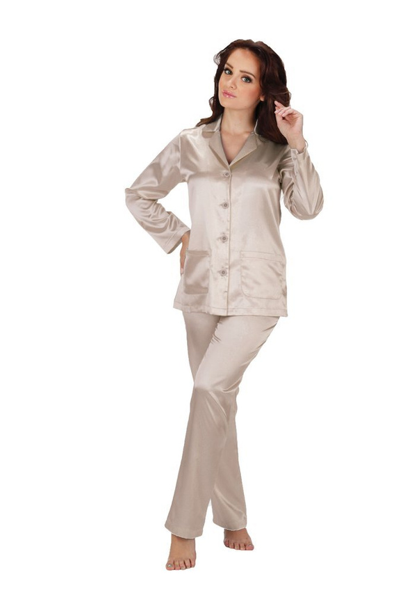 934 Classic Forex Damen Schlafanzug - beige