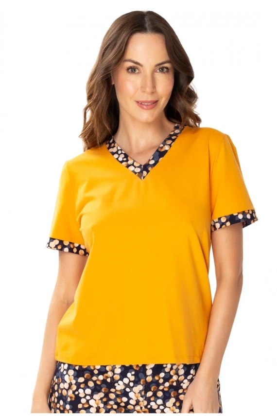 86672 Lucy Pyjamabluse Möwenorange