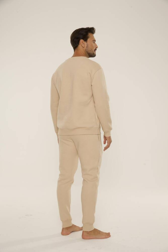 813 Indigo Herren Trainingsanzug von De Lafense - sand