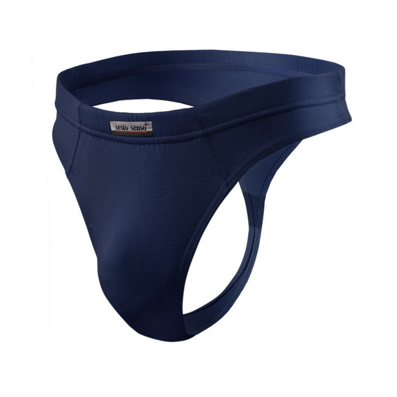 STM02 Sesto Senso Herren-Tanga, Marineblau